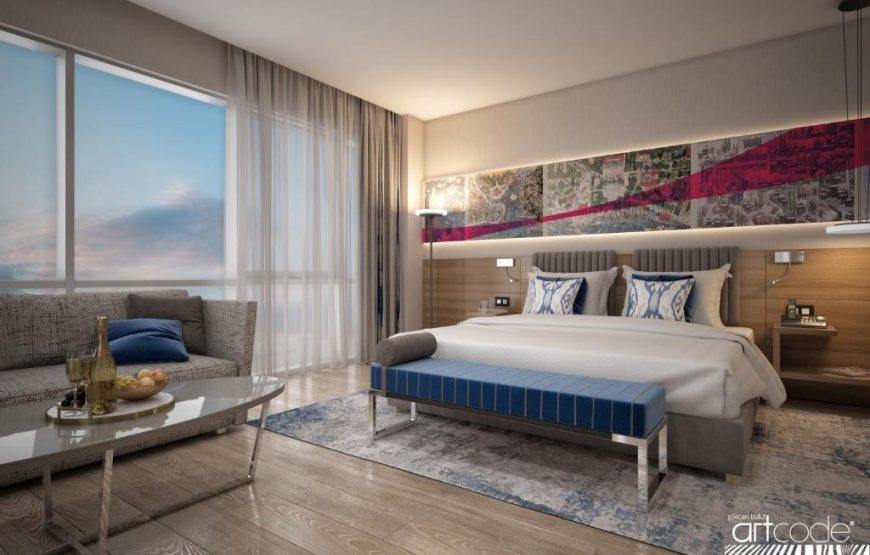 Corner Deluxe Room City View – Club Lounge Access