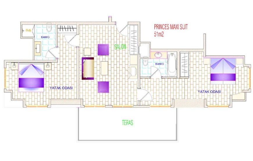 Princess Maxima Suite – 2 Bedroom